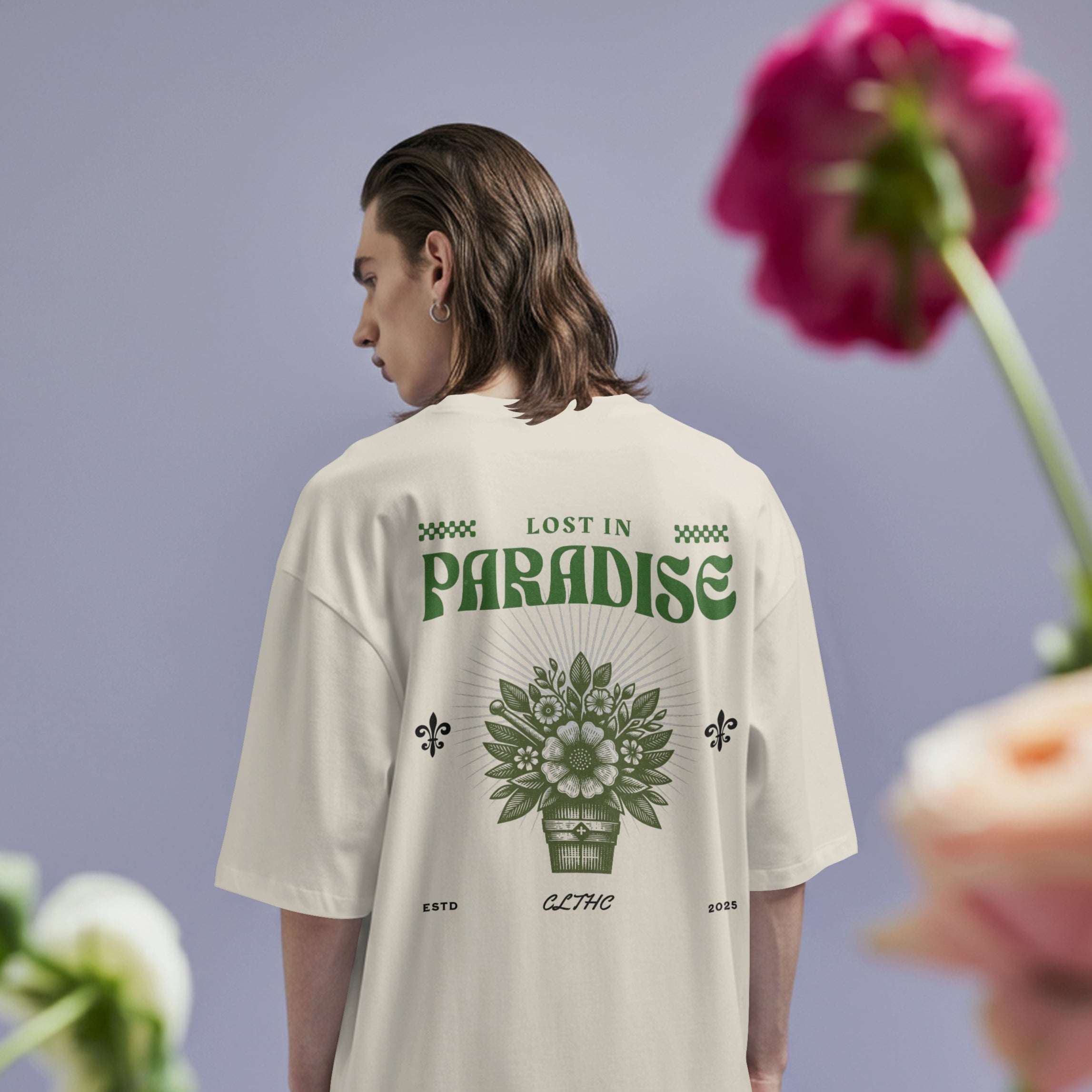 Unisex Terry Oversized Tee